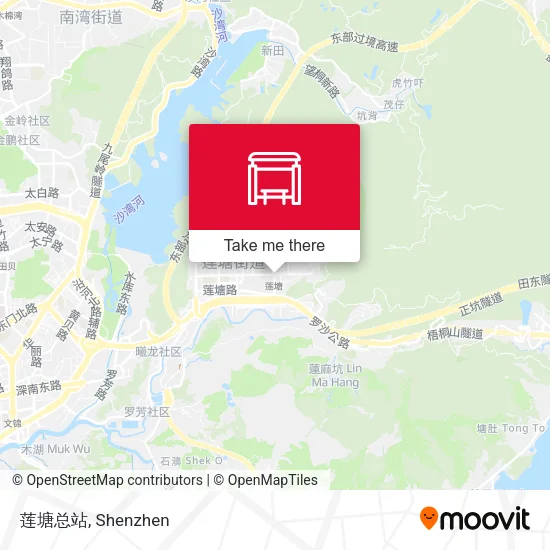 莲塘总站 map