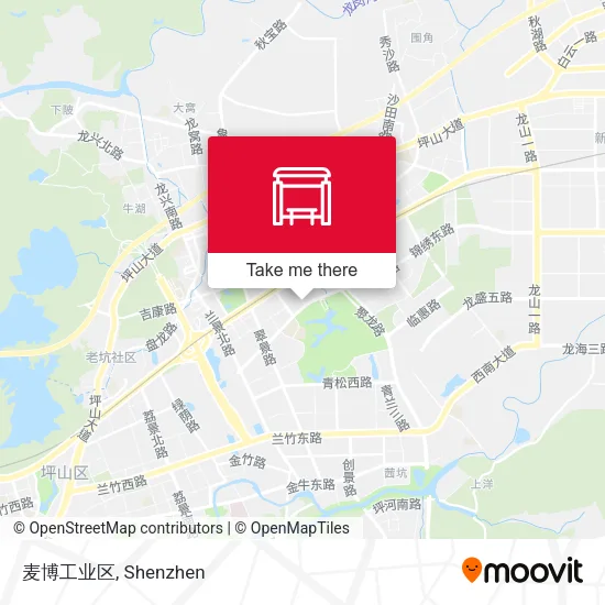 麦博工业区 map