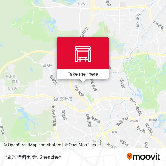 诚光塑料五金 map