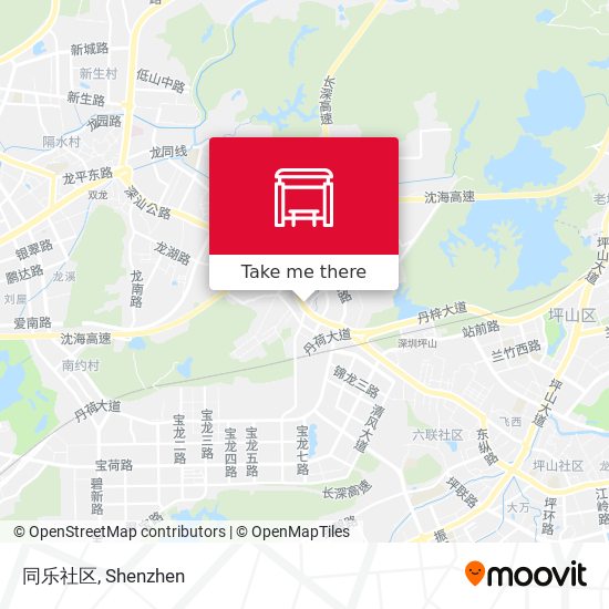 同乐社区 map