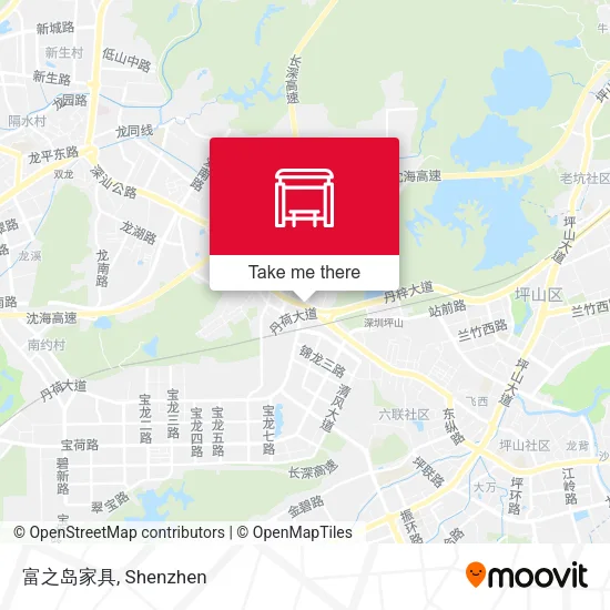 富之岛家具 map