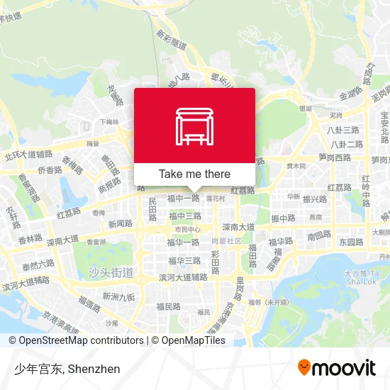 少年宫东 map