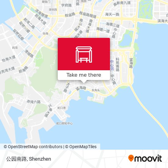 公园南路 map
