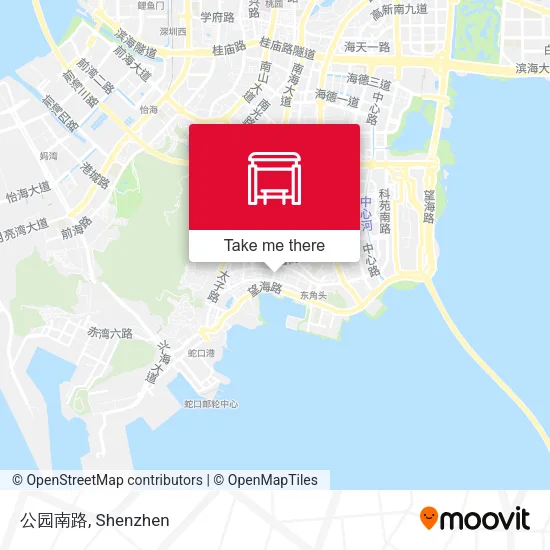 公园南路 map