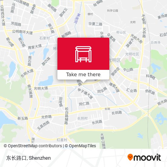东长路口 map