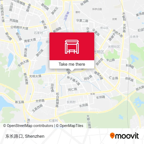 东长路口 map