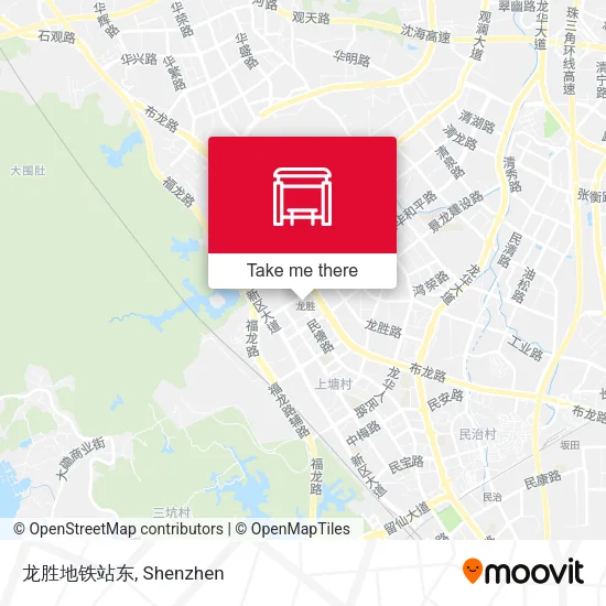 龙胜地铁站东 map