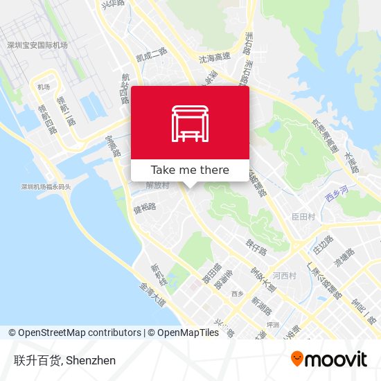 联升百货 map