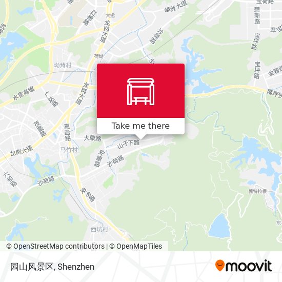 园山风景区 map