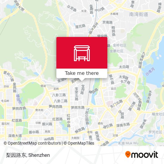 梨园路东 map