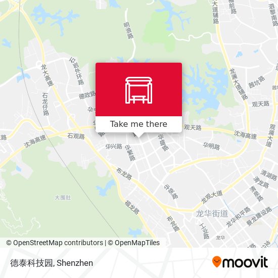 德泰科技园 map