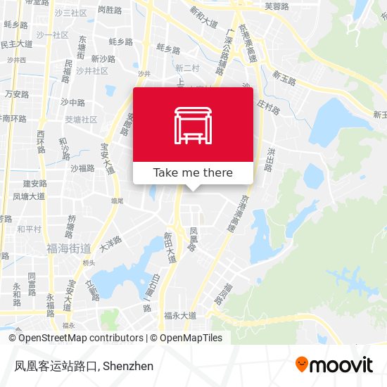 凤凰客运站路口 map