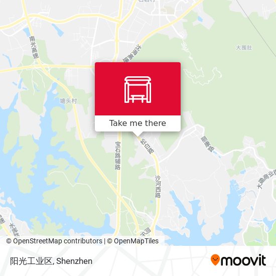 阳光工业区 map