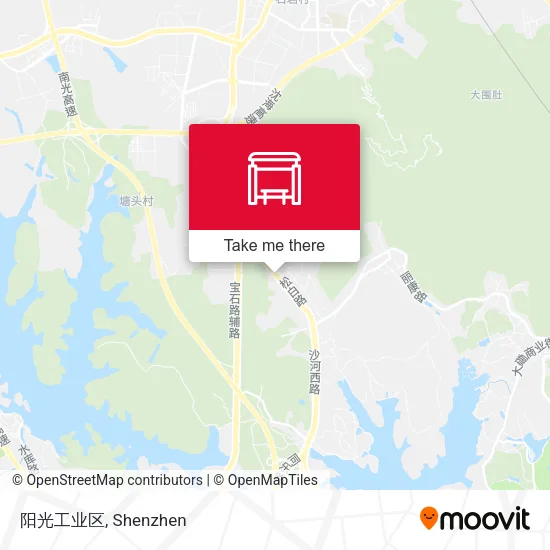 阳光工业区 map