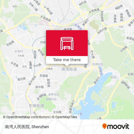 南湾人民医院 map