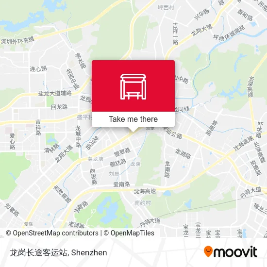 龙岗长途客运站 map