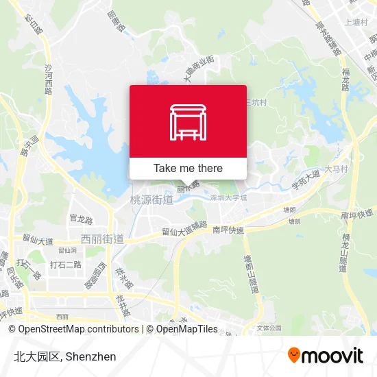 北大园区 map