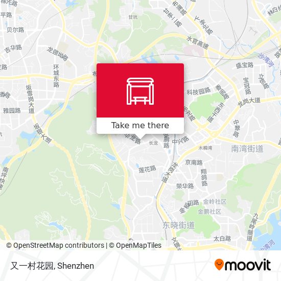 又一村花园 map