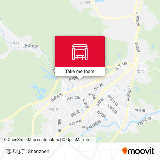 冠旭电子 map