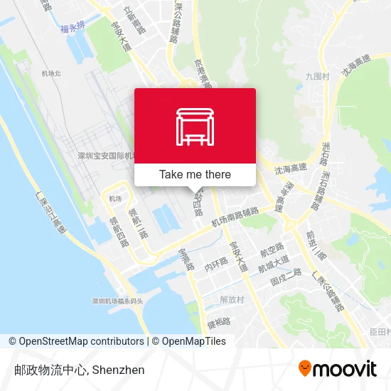 邮政物流中心 map