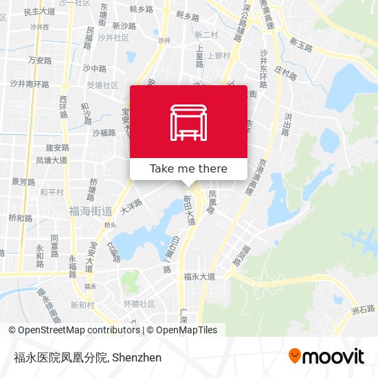 福永医院凤凰分院 map