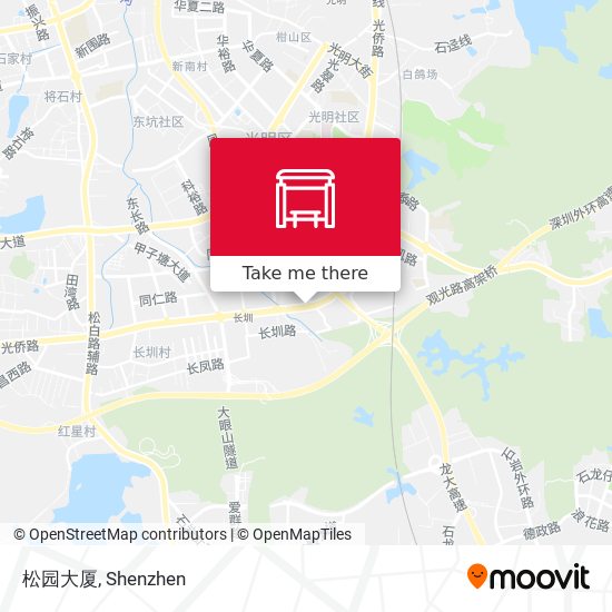 松园大厦 map