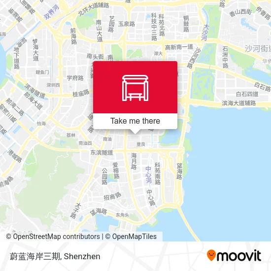 蔚蓝海岸三期 map