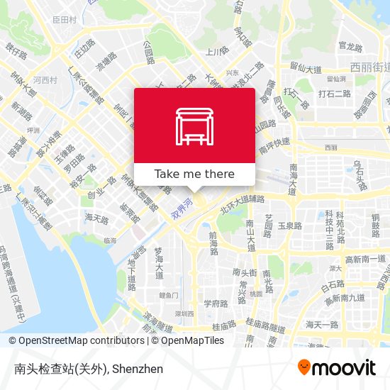 南头检查站(关外) map