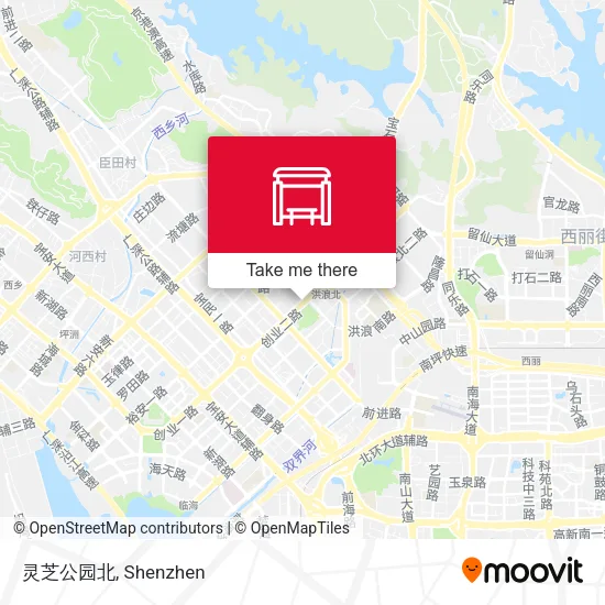 灵芝公园北 map