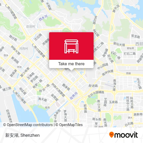 新安湖 map