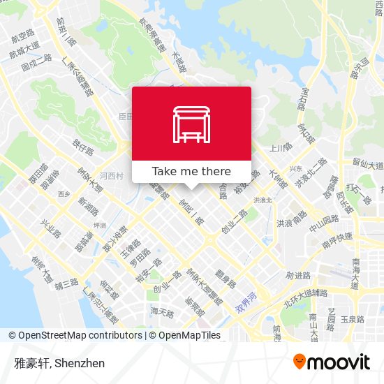 雅豪轩 map