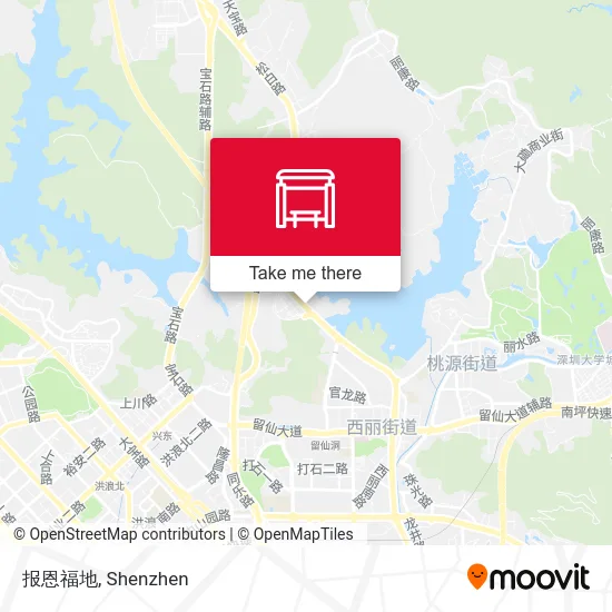 报恩福地 map