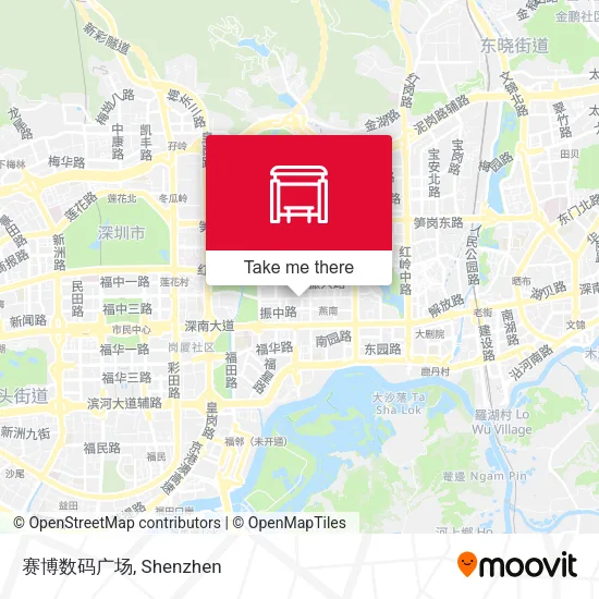 赛博数码广场 map