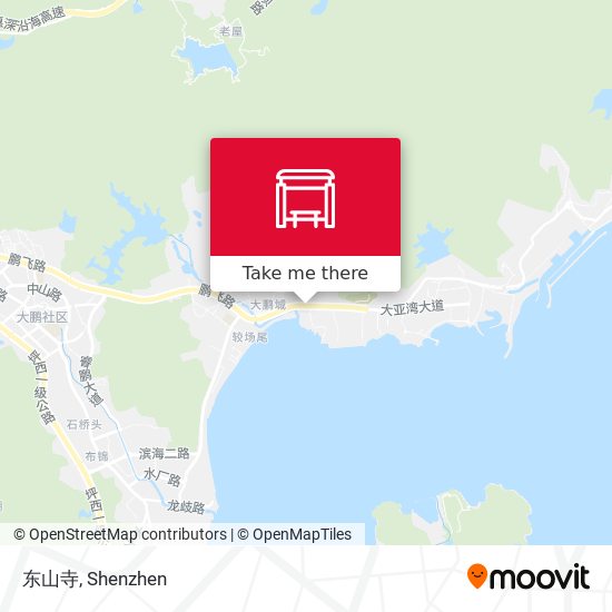 东山寺 map