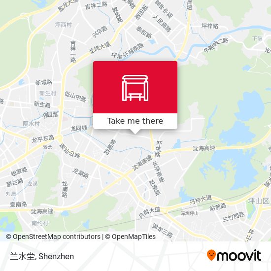 兰水坣 map