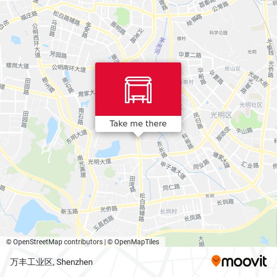 万丰工业区 map