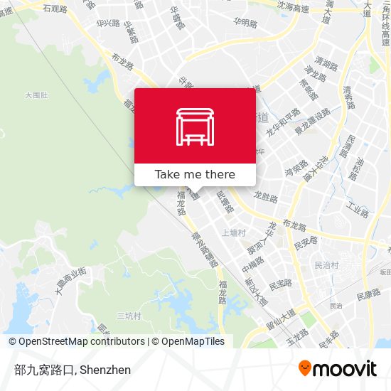 部九窝路口 map