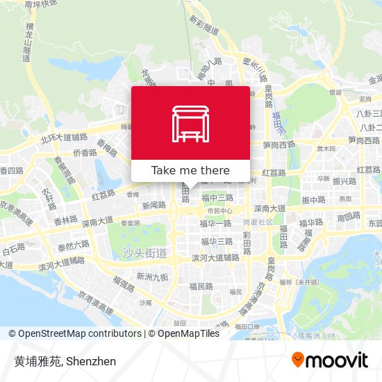 黄埔雅苑 map