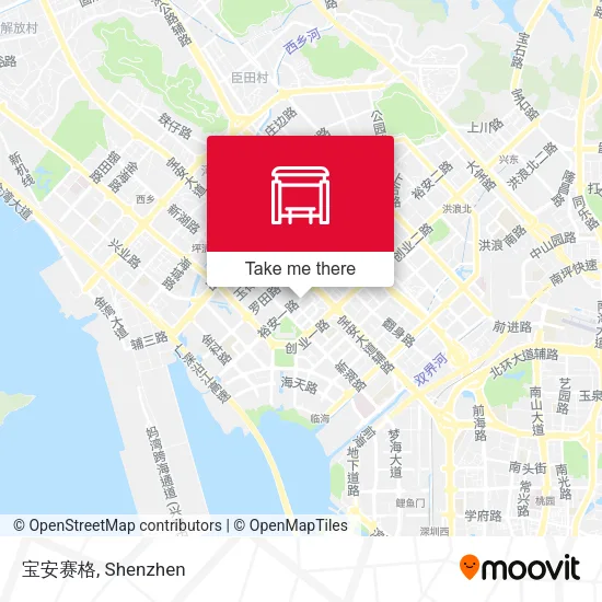 宝安赛格 map