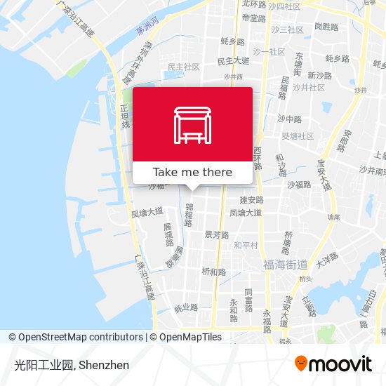 光阳工业园 map