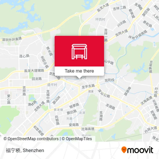 福宁桥 map