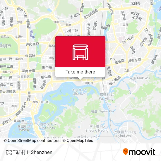 滨江新村1 map