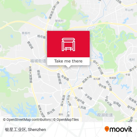 银星工业区 map