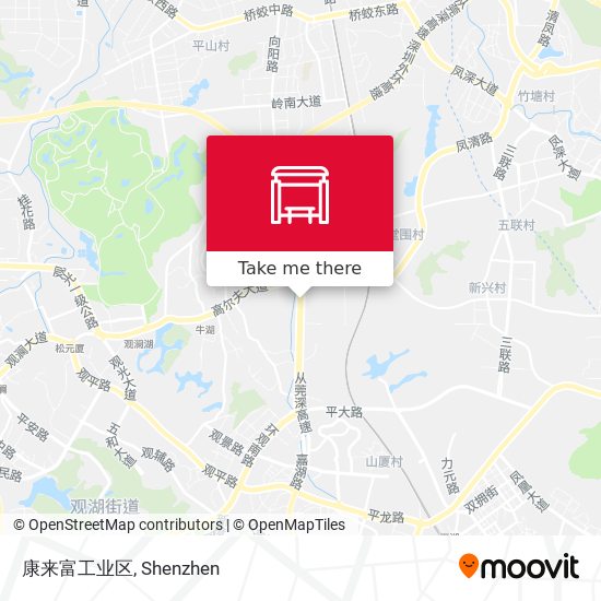 康来富工业区 map