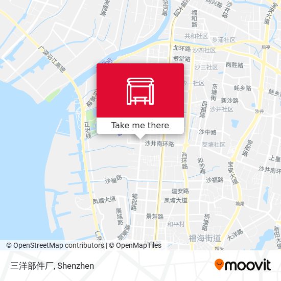 三洋部件厂 map