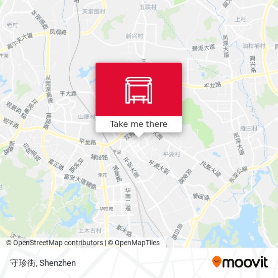 守珍街 map