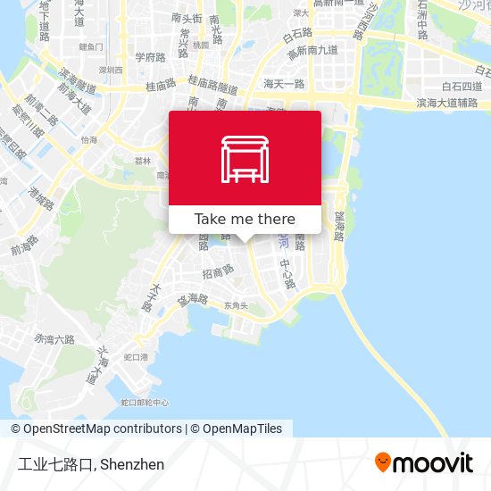 工业七路口 map