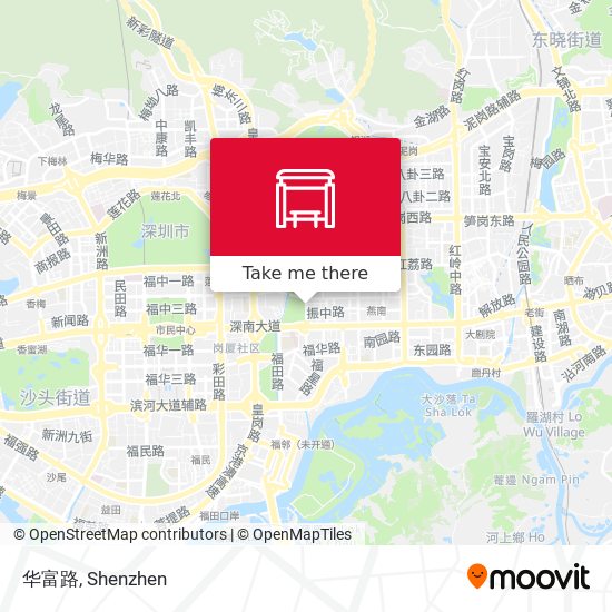 华富路 map