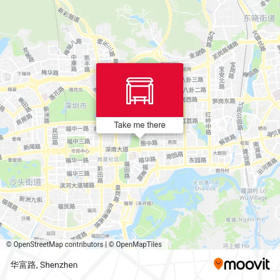 华富路 map