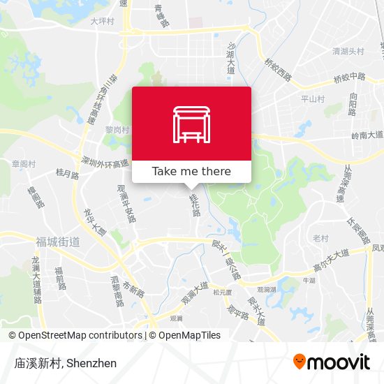 庙溪新村 map
